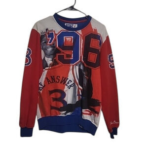 Post Game Allen Iverson “ The Answers “ 1996 Draft Day Sweatshirt Men’s Size M